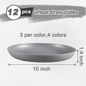 HEYCOME edge-smooth plates in four colors add a stylish, kid-friendly dining vibe.