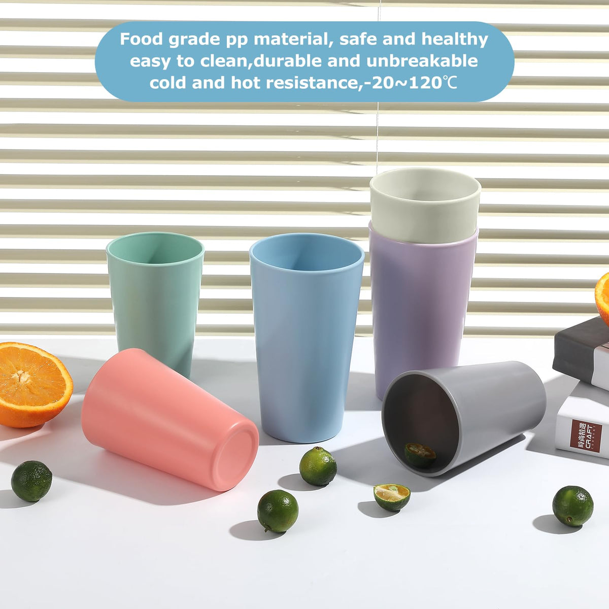 Heycome food-grade PP material BPA-free and dishwasher safe.