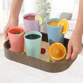 Heycome stackable design helps save cabinet space.