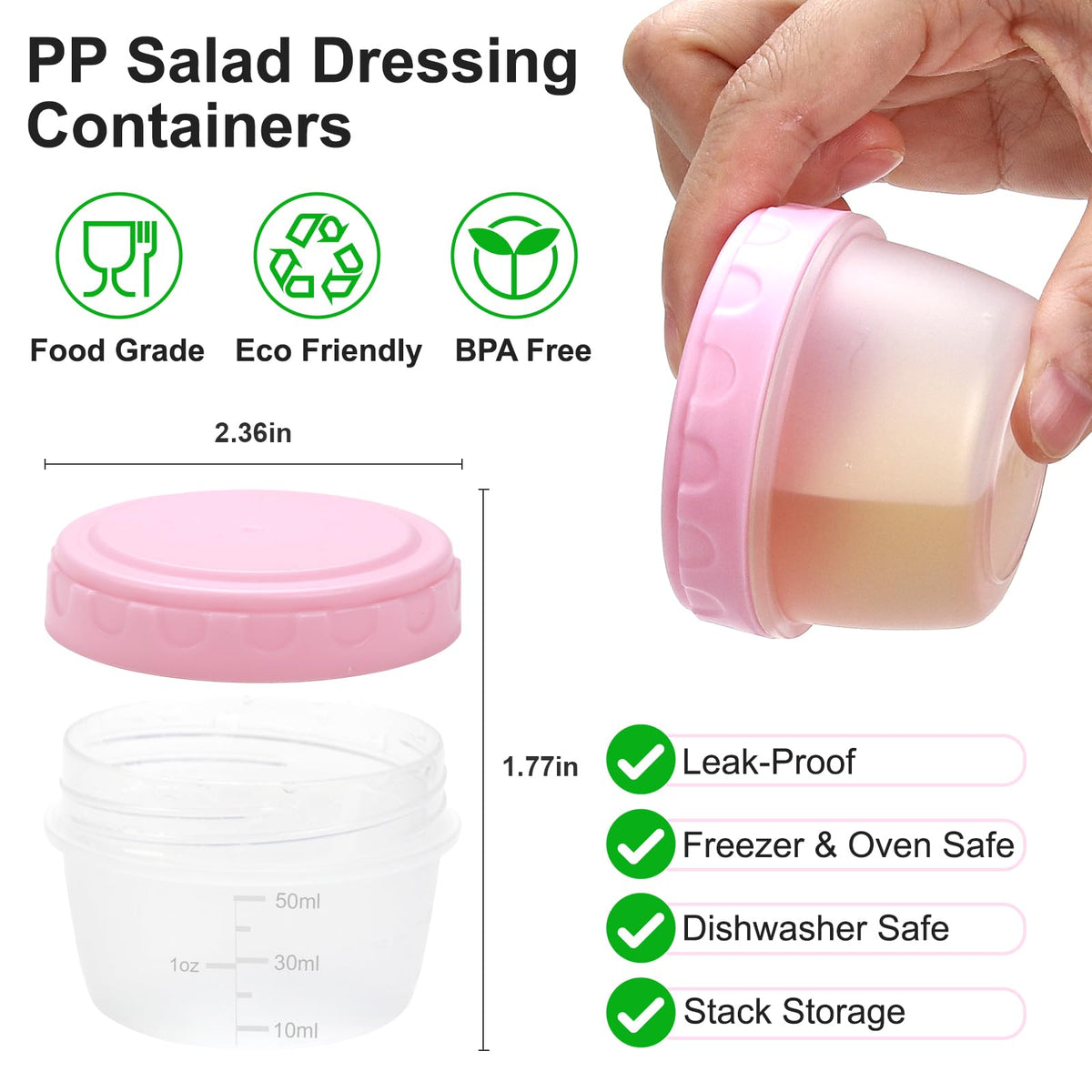 Heyglee dishwasher-safe glass jars offer versatile storage and reuse