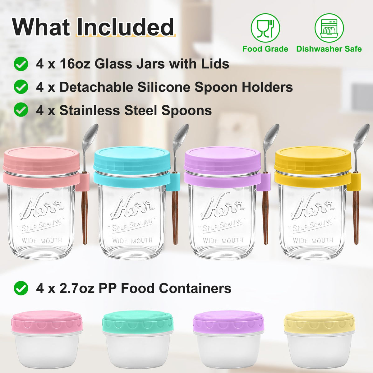 Heyglee meal prep set is ideal for office, picnics, and travel