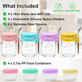 Heyglee meal prep set is ideal for office, picnics, and travel