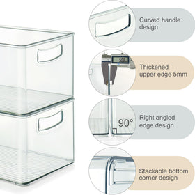Heyuzb easy-clean bin for fast washing with warm soapy water.