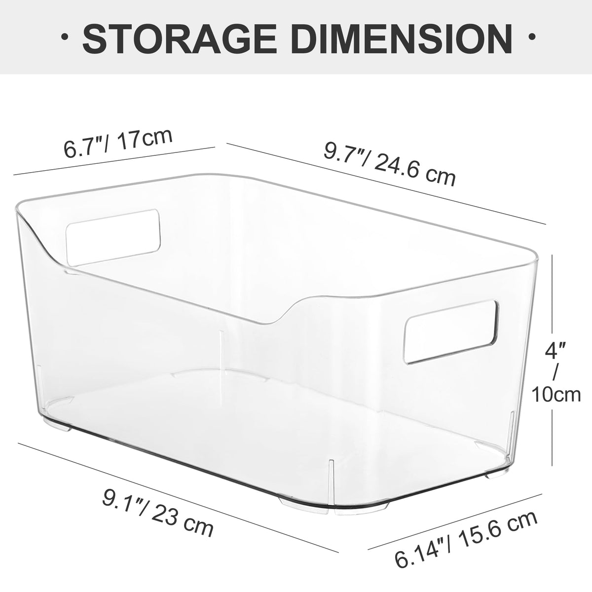 Heyuzb cabinet organizer bin great for lids and small containers.