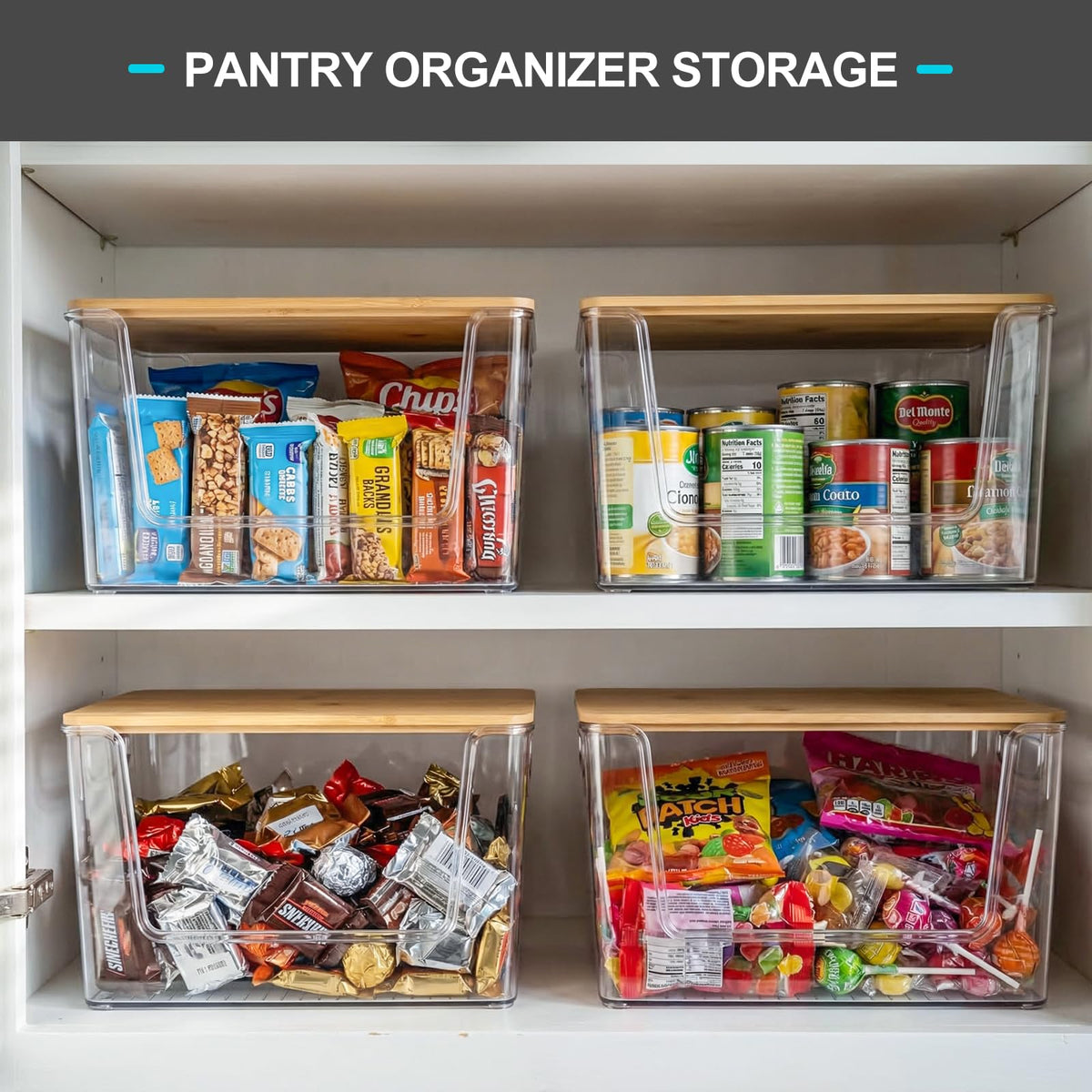 Heyuzb pantry bin under sink offers multipurpose storage for cleaners or toiletries.