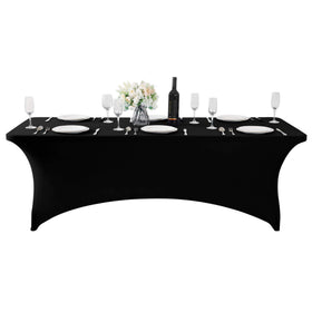 Hezuzo easy-install four-pocket design secures the table cover.