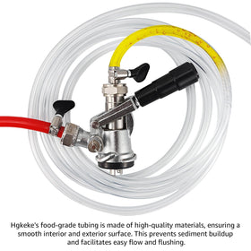 Hgkeke extended 25 ft kegerator line enabling flexible setup