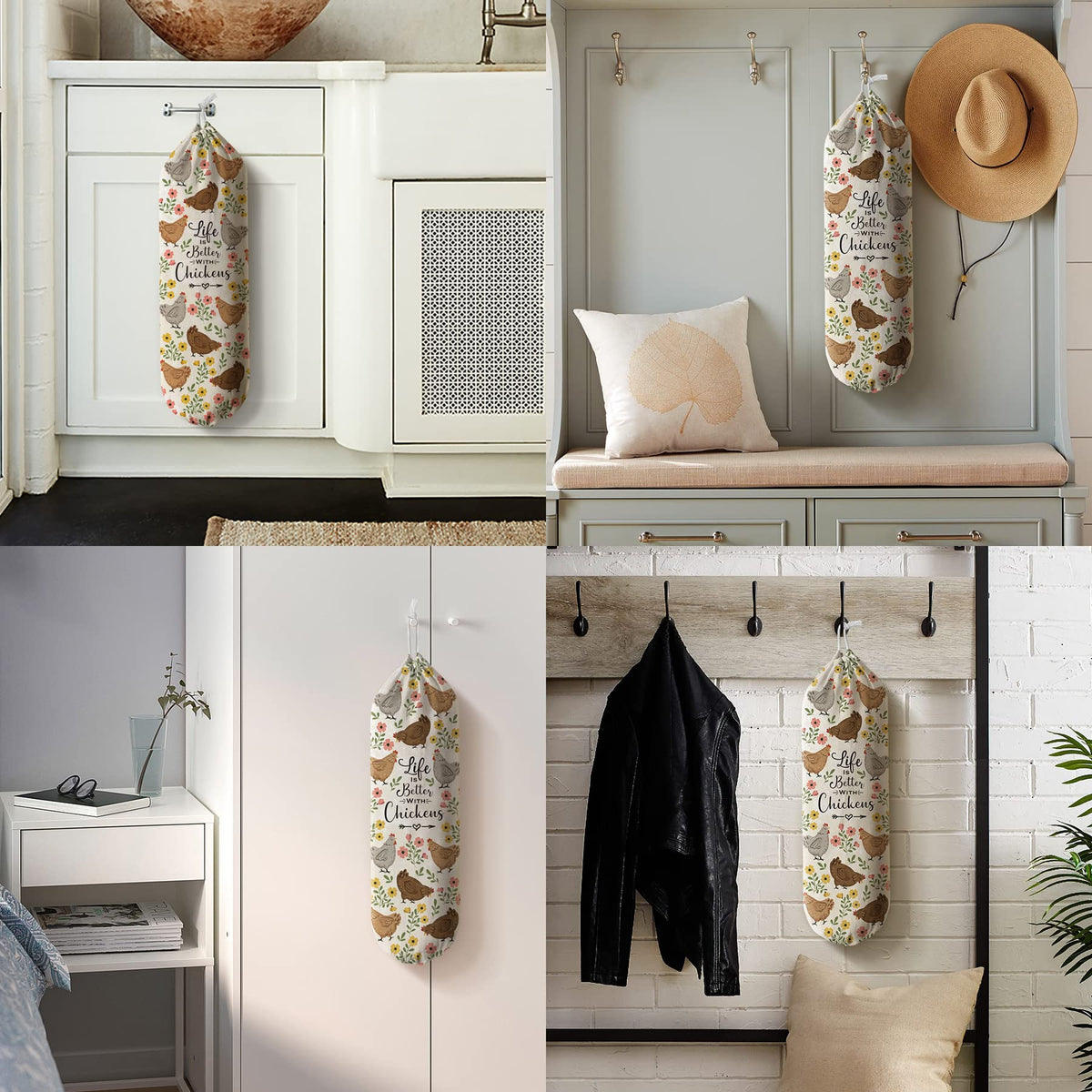 Hglian Chicken Bag Holder as a gift for chicken lovers and hosts.