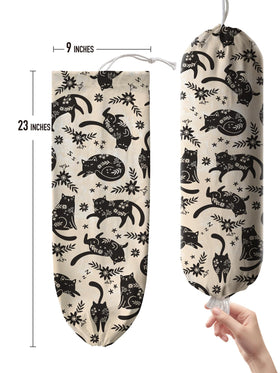 Hglian housewarming gift bag storage suited for cat lovers and decor fans.