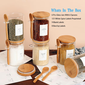 HHMJSM bamboo lid with silicone seal for a tight, airtight fit