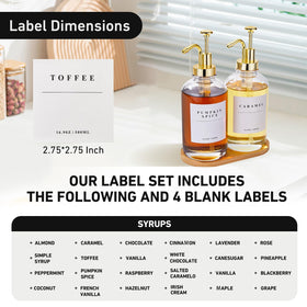 HHSME waterproof labels keep branding legible in busy cafes