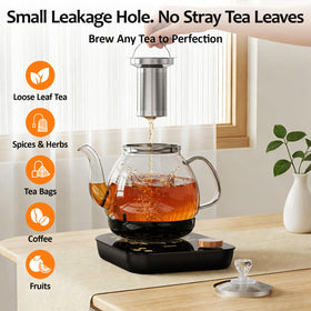 HHT auto shut-off and boil-dry protection for safe use