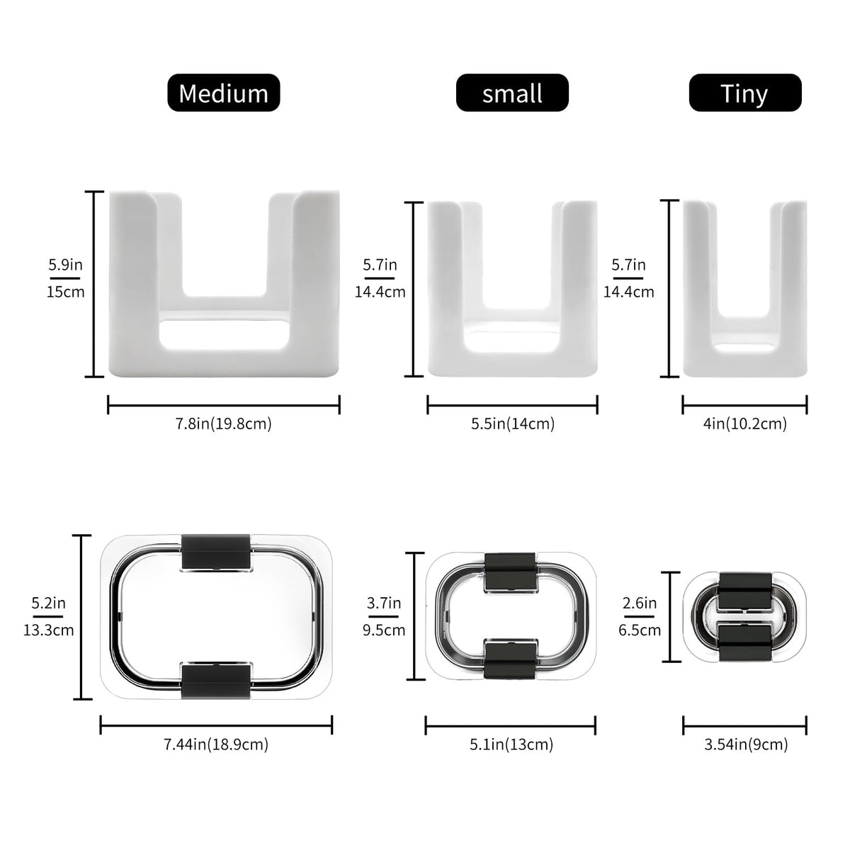 One-piece lid holder from Hhyoisn requires no assembly for easy setup.