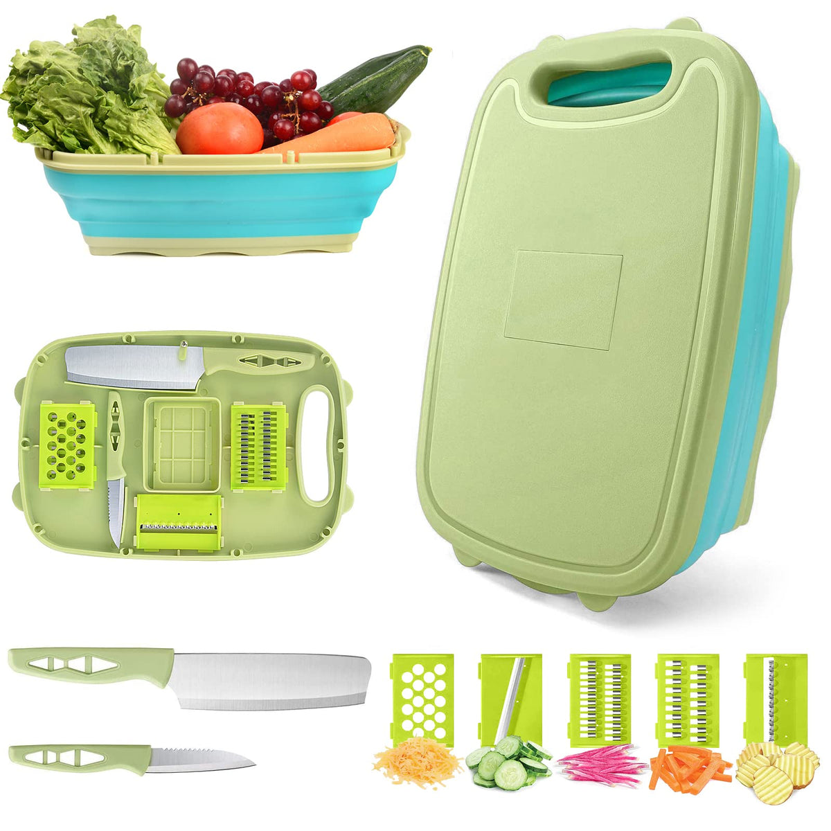 HI NINGER camping cutting board folded compact for travel and outdoor prep.