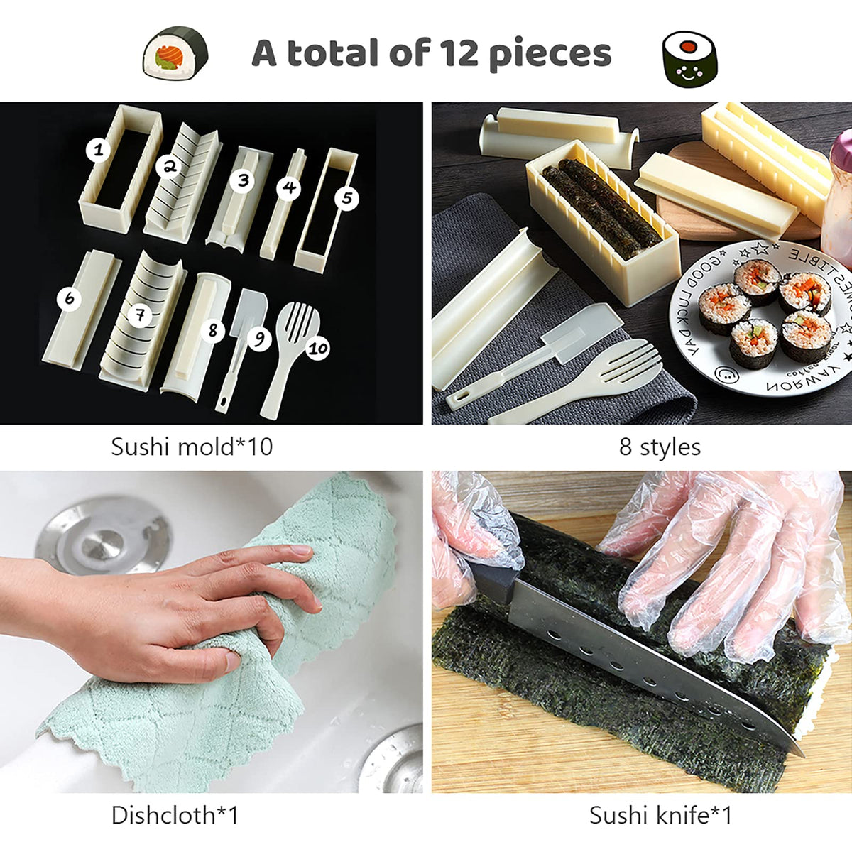 HI NINGER family-friendly sushi making activity for fun learning at home