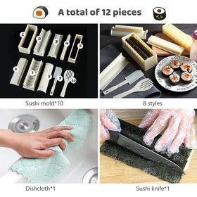 HI NINGER family-friendly sushi making activity for fun learning at home