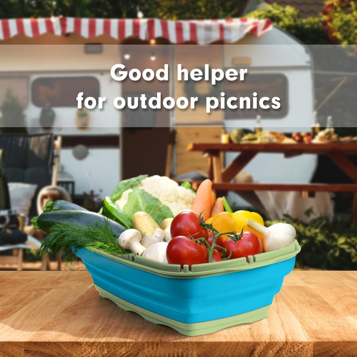 HI NINGER outdoor kitchen essentials for camping and RV trips.