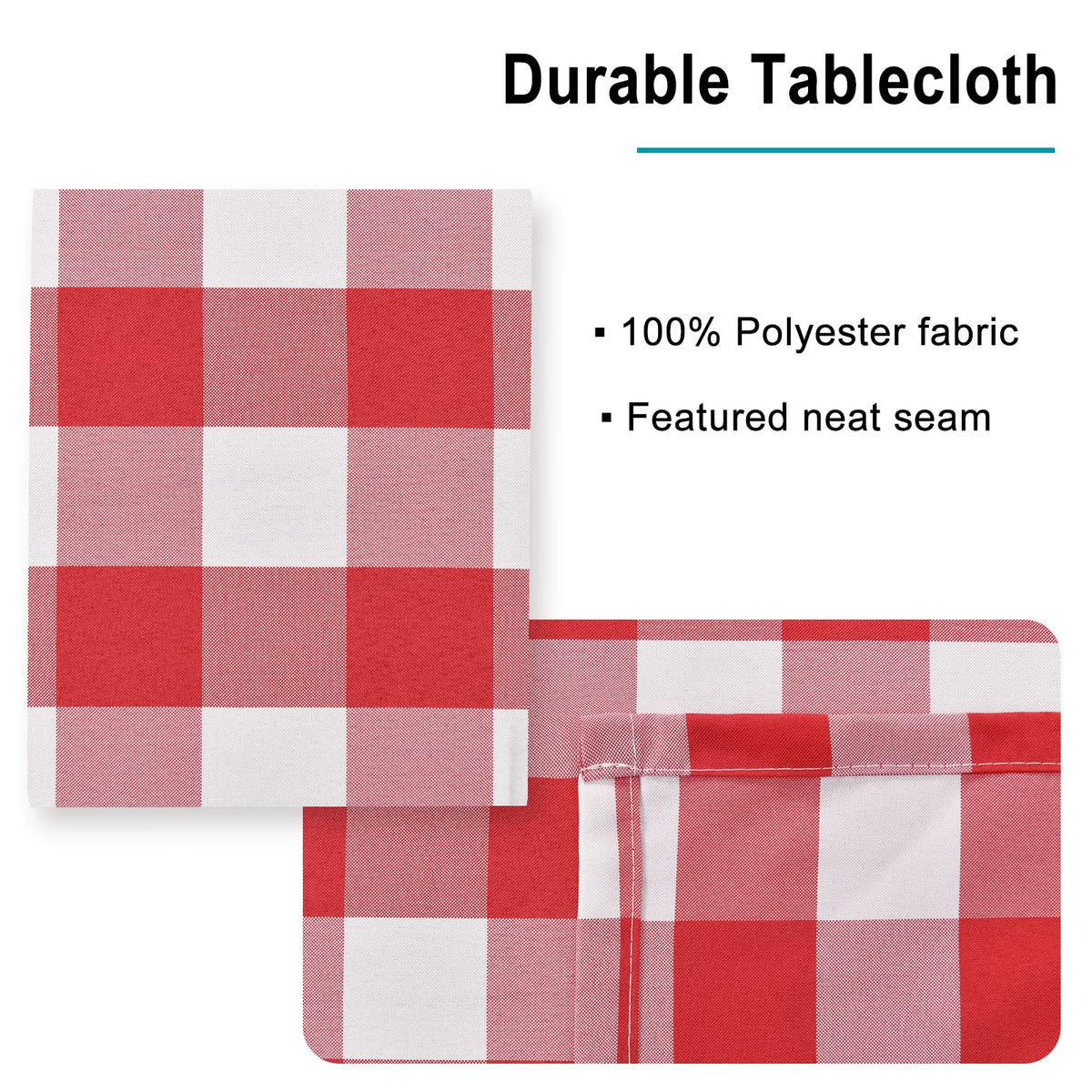 Hiasan tablecloth keeps dining areas tidy on porches and kitchens