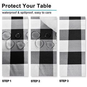 Hiasan dining decor tablecloth ideal for brunches and potlucks