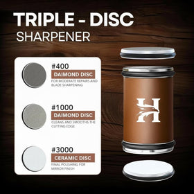 HIBWA 15-degree angle base locks blades for Japanese and Damascus blades