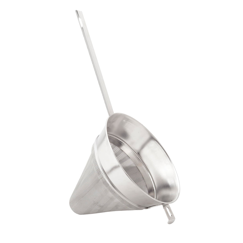 HIC Kitchen Chinois fine-mesh cone sieve for smooth sauces and purées.