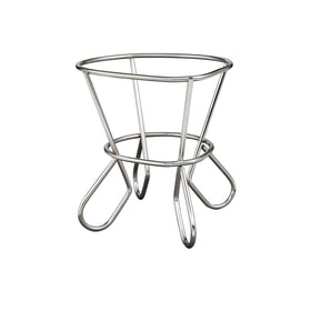 HIC Kitchen ham rack with oval opening securely cradling ham for even cooking