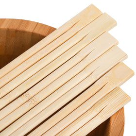 Hiceeden chopsticks with tapered tips for easy food pickup.