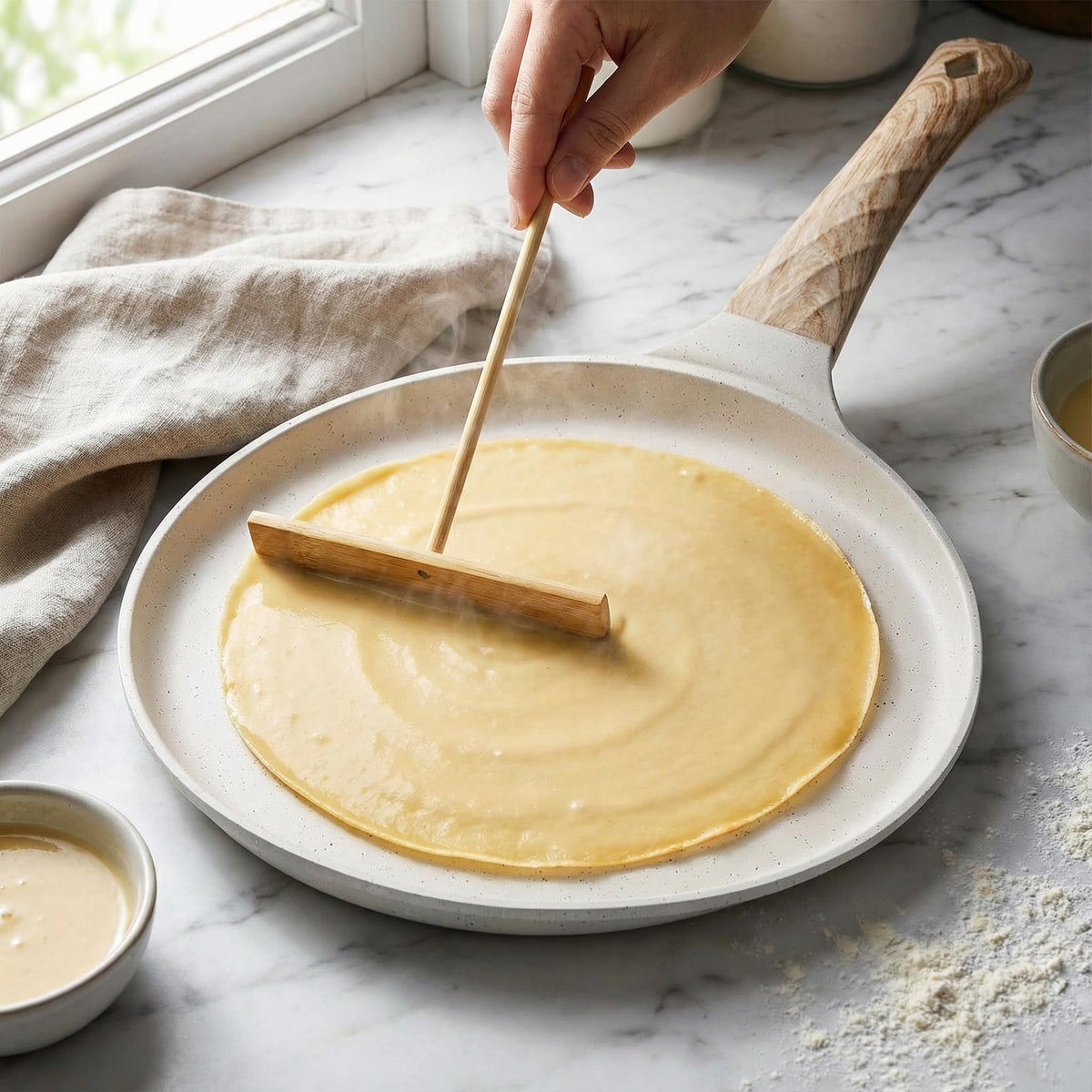 Hiceeden easy-clean surface allows quick wipe-down after cooking