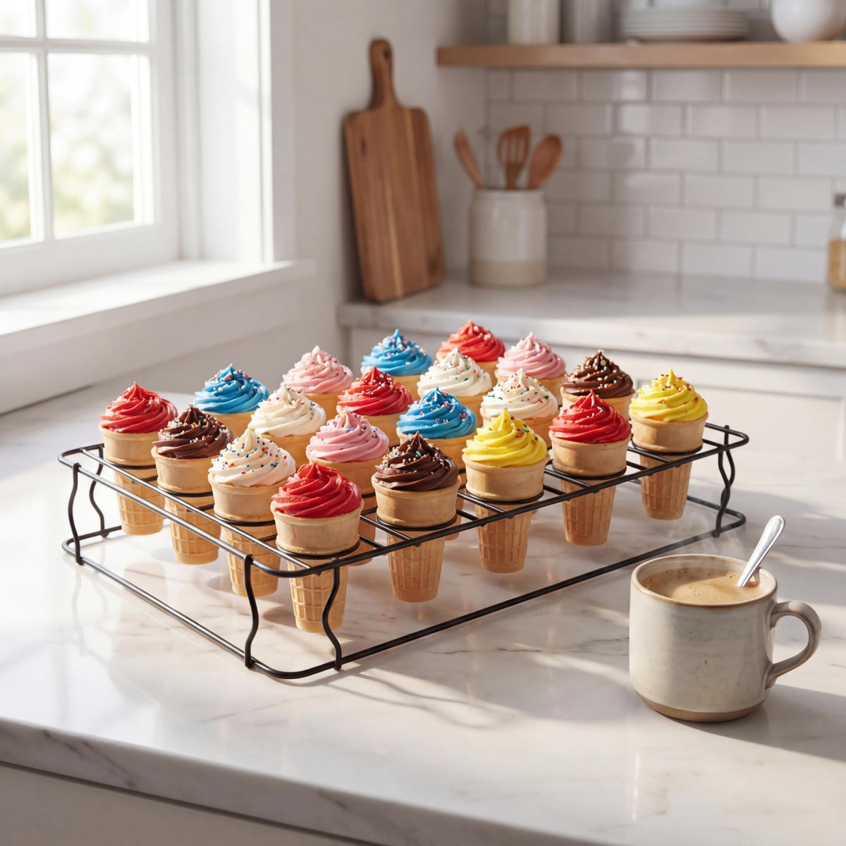 Elegant Hiceeden dessert stand enhances any table setting