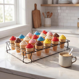 Elegant Hiceeden dessert stand enhances any table setting
