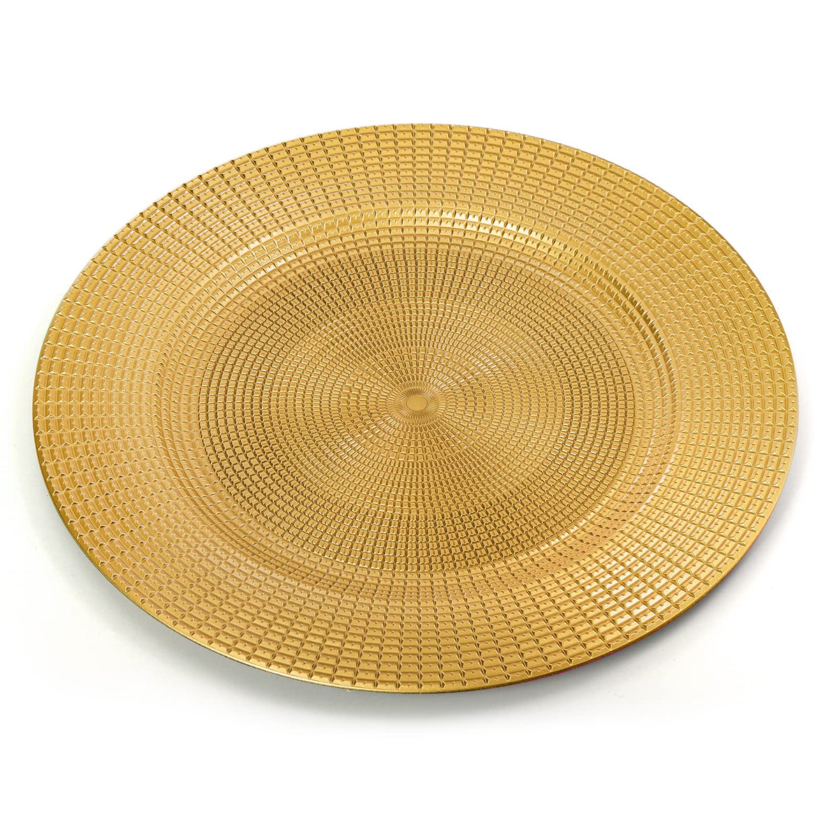 Hiceeden gift-worthy charger set complements home entertaining spaces.