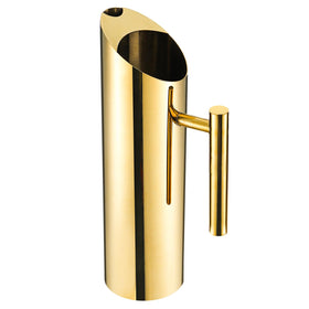 Hiceeden 53oz gold-finish pitcher for elegant table service