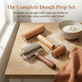 Hiceeden pizza prep tools set packaged for easy storage