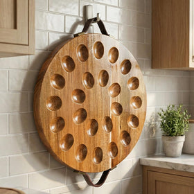 Hiceeden reversible board serves as a versatile snack tray.