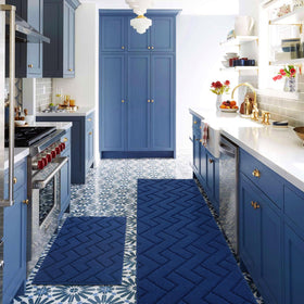 hicorfe washable kitchen rug suits busy households and high-traffic areas