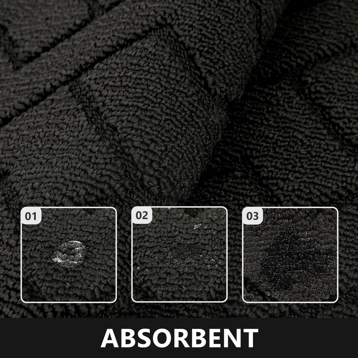 hicorfe multi-use rug suitable for kitchen, hallway, sink and laundry.