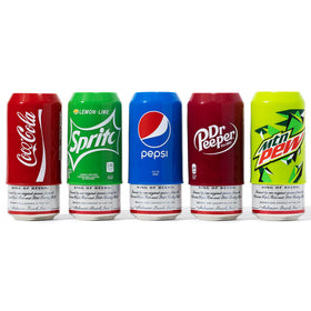 Hide Your Beer silicone can cover 5-pack front view keeps drinks discreet and cool.