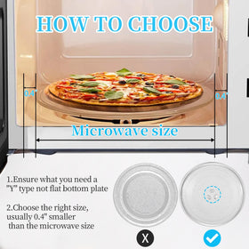 Hiflora anti-skid underside prevents shifting during microwave use.