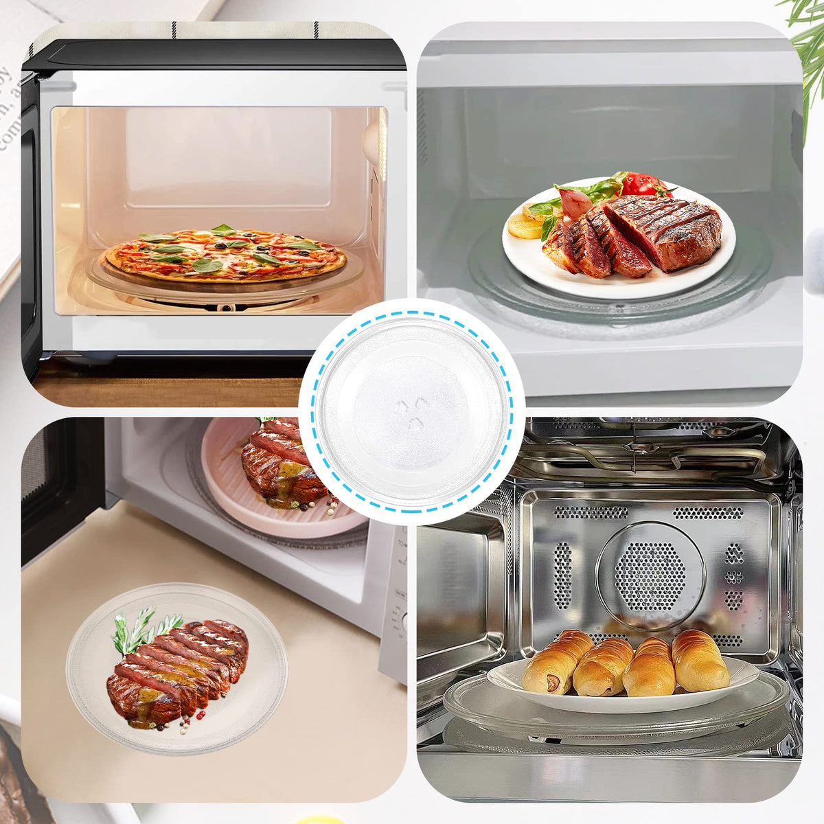 Hiflora durable replacement plate designed for long-lasting daily use.