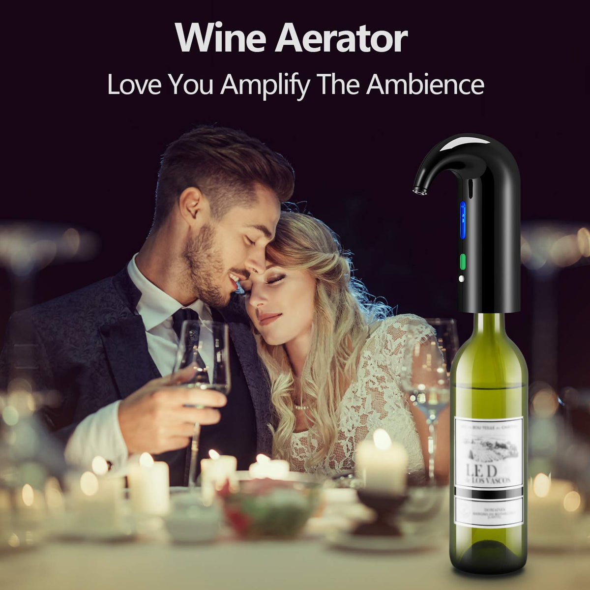 Higfra wine preserver keeps wine fresh longer between pours.