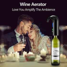 Higfra wine preserver keeps wine fresh longer between pours.