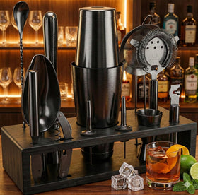 Highball & Chaser deeper scoop for faster chilling and larger ice loads.