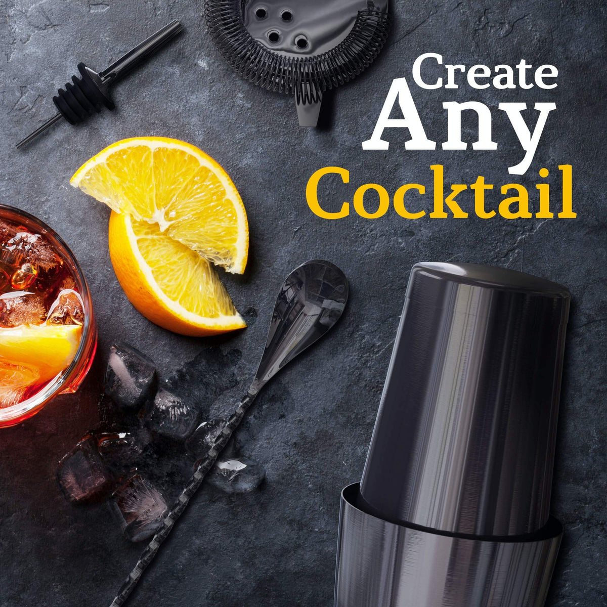 Highball & Chaser free recipe e-book with 30+ cocktails.
