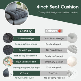 HIGOGOGO cushion on lounge chair demonstrates versatile seating solution.