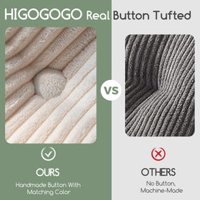 HIGOGOGO Papasan cushion in a bedroom for relaxed lounging