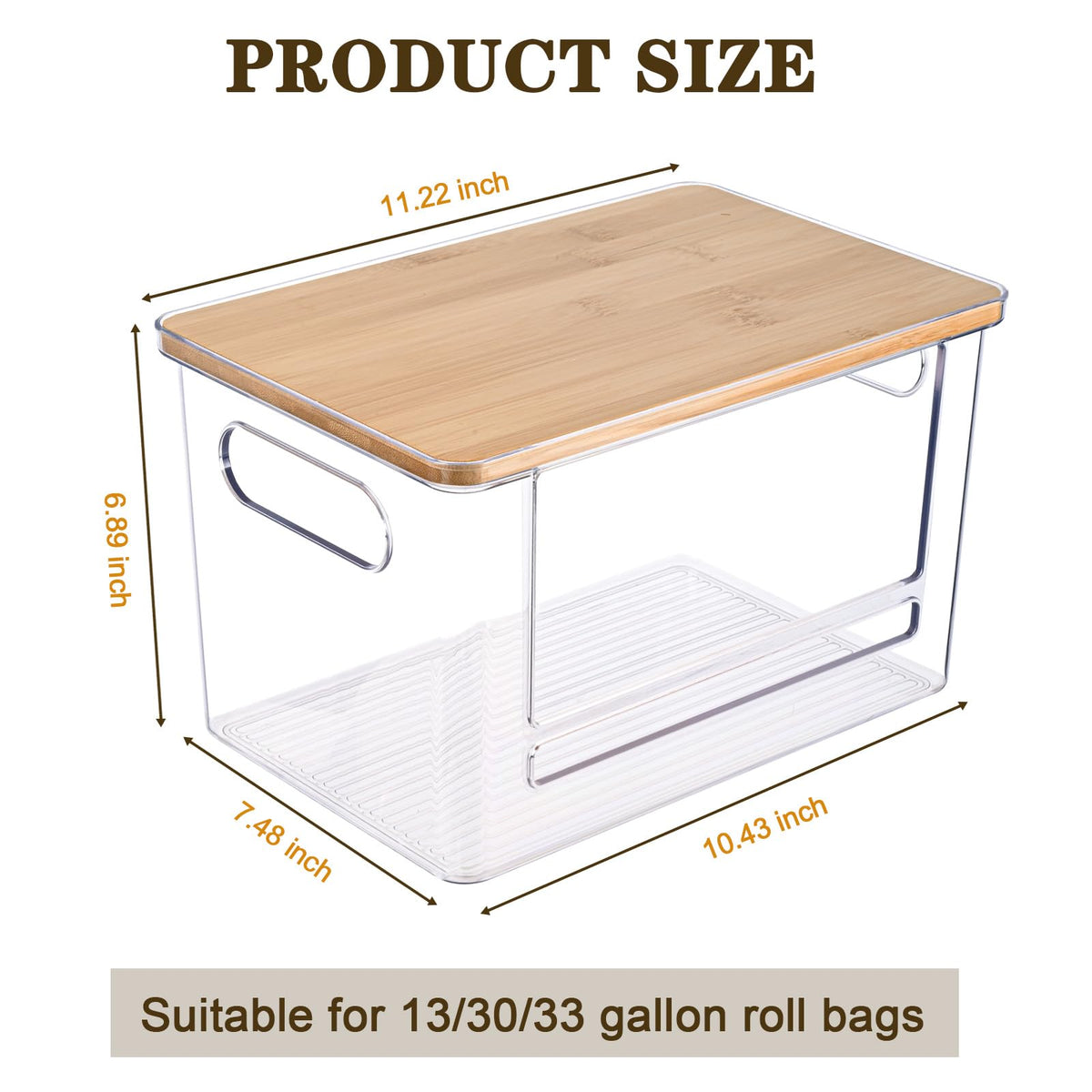 Hiitytin side handles allow comfortable handling and placement.