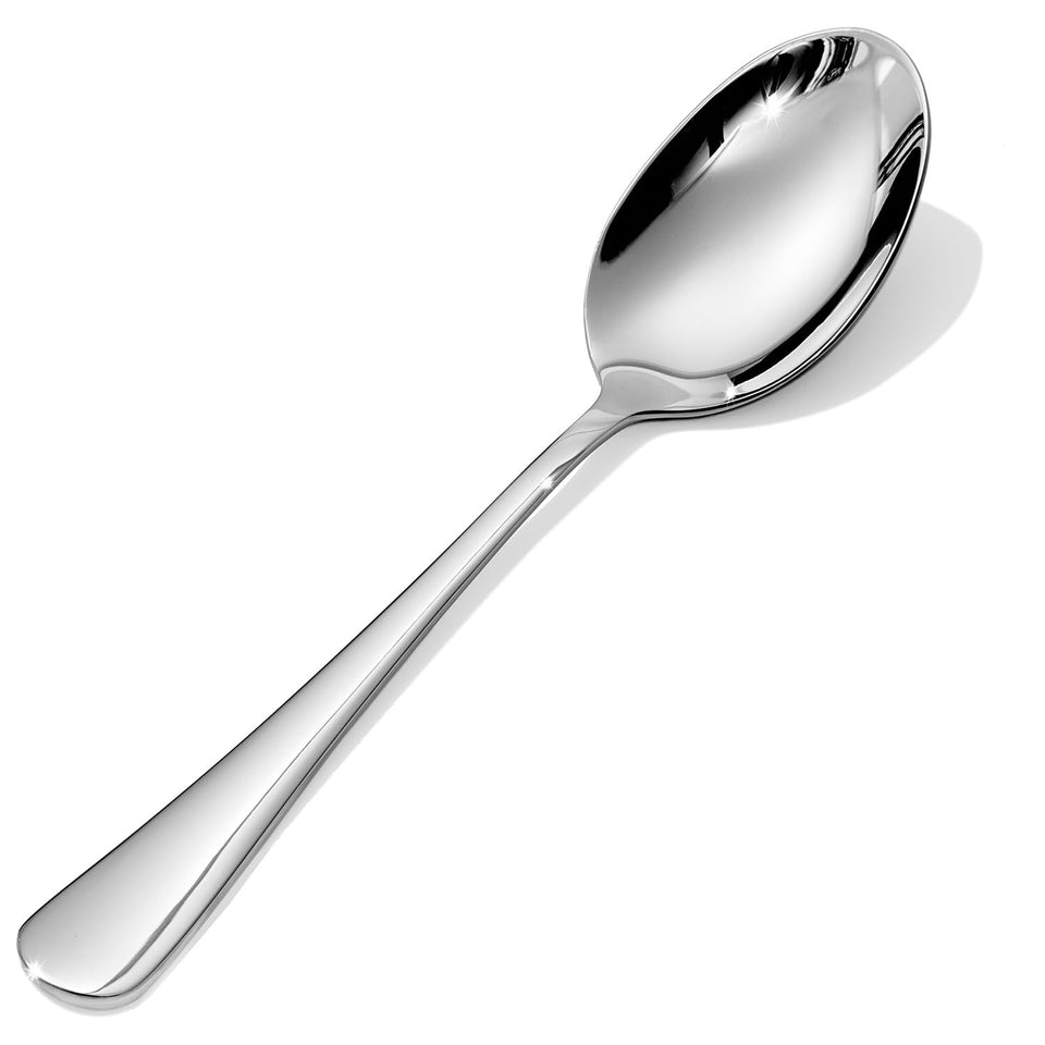 HIKAA 12-Piece Dinner Spoons Set featuring 8-inch spoons for everyday dining.