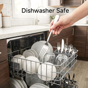 HIKAA smooth-edge tines ensure safe, comfortable meals at home.