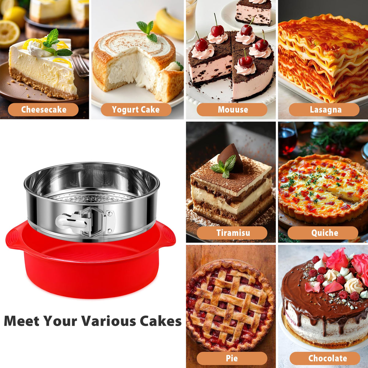 Hikolvol rust-proof durable bakeware built to last in the kitchen