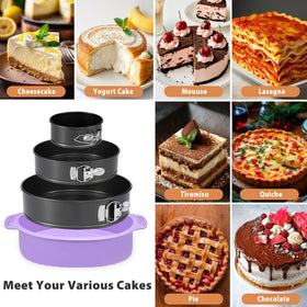 Hikolvol oven and air fryer compatibility for versatile baking.
